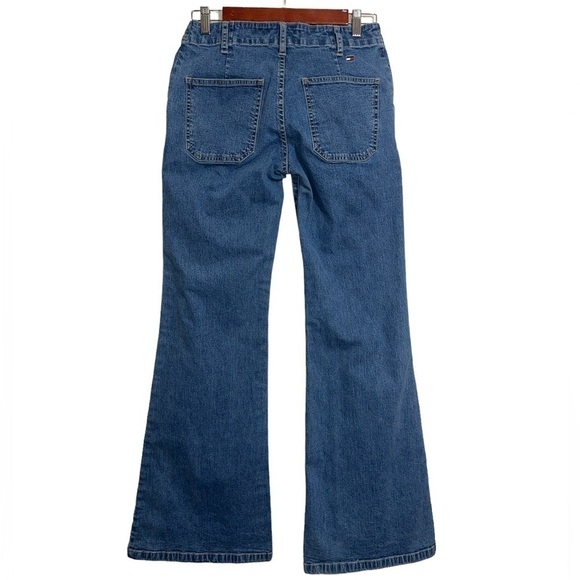 Tommy Hilfiger Rad Vintage Flare Jeans Sz. 4 - Picture 2 of 8